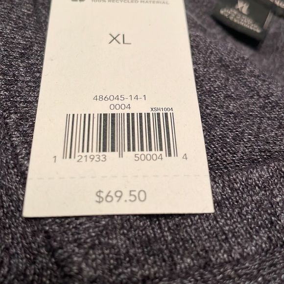 NWT $69 BANANA Republic Luxury Blend Pullover Sweater Heather Gray with Cashmere - Picture 15 of 15